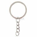 Argola para Chaveiro Italiano 10 unid. - Prata