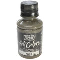 Tinta Acrílica Art Colors 100ml - True Colors Tinta Acrílica Art Colors:Sépia - 7513
