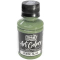Tinta Acrílica Art Colors 100ml - True Colors Tinta Acrílica Art Colors:Verde Olivia - 7573