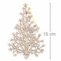 Enfeite de Natal - Árvore Vazada NTA10052 Ouro Velho