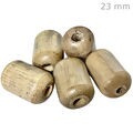Baguete de Madeira 23mm - 100unid. - Cores Diversas Cor:Natural