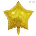 Balão Holográfico Estrela 45 cm Ouro Ref. Q00225