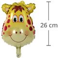 Balão Metal Animais - Girafa 26cm