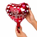 Balão Coração Te Amo 10 Polegadas Vermelho