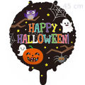 Balão Metalizado  Happy Halloween 45 cm Ref. Q22018