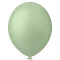 Balão Happy Day 9 Liso 50 unid. -  Verde Eucalipto
