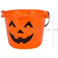 Lembrancinha Balde Abóbora Ref. Q21139 Halloween