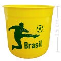 Balde Pipoca 3 Litros Copa do Mundo Brasil