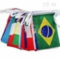 Varal de Bandeiras Copa do Mundo 10m - Países Ref.Q17480