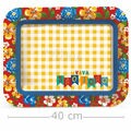 Bandeja Retangular de Papel Cartão Junino 33x40cm - São João 23700298