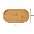 Bandeja Oval Belize Nature 16,5x10cm - WX23866