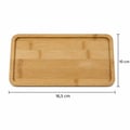 Bandeja Retangular Barein Nature 16,5x10cm - WX23863