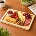 Bandeja Retangular Cordova Nature 33x23cm - Ref. WX23847