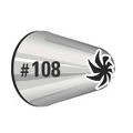 Bico de Confeitar Inox Wilton Pequeno - Flor 108