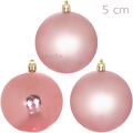 Bolas para Árvore de Natal 4 cm - Pacote com 12un - Rose 