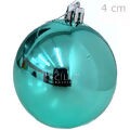 Bolas para Árvore de Natal 4 cm Candy - 10 unid Ref. NTB20152 Bolas para Árvore de Natal 6 cm - Pacote com 6uind:AZUL