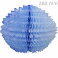 Bola Pom Pom de Papel de Seda 280mm - Ref. 174 - Azul Claro