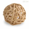 Bola de Rattan 10 cm Natural - Ref JCE-10