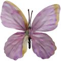 Borboleta Decorativa 10 unid. Ref. 6208 Diversas Cores Cor:Rosa