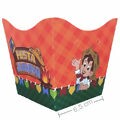 Cachepot Festa Junina 9 x 9,5 x 6,5 cm 10 unid.