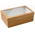 Caixa Kraft 5 unid. KB31A 35 x 25 x 13 cm - com Visor