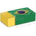 Caixa com Luva 9,3 x 6,5 x 3,5cm Copa do mundo Ref. Vai Brasil 23011381