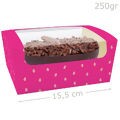 Caixa para Ovo de Colher 250gr 6 unid - Ref. 13002037 Astral Pink 