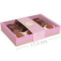 Caixa para Tablete e Brigadeiro 10 unid. - Ref.13004199 Rosa