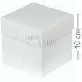 Caixa Cubo 10x10x10cm - 10 unidades - Branca