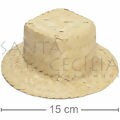 Chapéu de Palha Boneca Quadrado 15cm