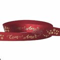 Fita de Cetim Com Amor - ECF 003H Cor 294 - 1,5cm x 10m