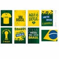 Cartaz Decorativo Copa Brasil 8 unid  Ref. 23012668
