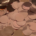 Confetes para Balões Metalizado 10gr - Ref. 1704-5 Rose Gold 