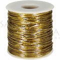 Cordão Metalizado 1,5 mm - 50 m - Ouro
