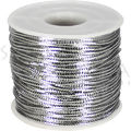 Cordão Metalizado 1,5 mm - 50 m - Prata