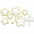 Cortador de Massa - Estrela - 8 Peças