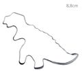 Cortador em Aço Inox Dinossauro M2 - Ref. CA39
