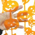 Cortina Metalizada 1x2m Halloween Abóbora - Ref. WDF73945