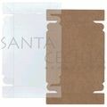 Caixa de Papel Kraft com Tampa de PVC CH-01 18x9x3 cm - 20un. 