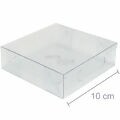 Caixa de Acetato M 02 - 10 x 10 x 3 cm - 20 unid.