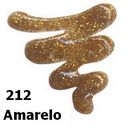 Tinta Relevo Dimensional Glitter 35 ML 212 Amarelo