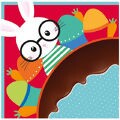 Express para Ovos de Páscoa - Play Vermelho Ref. 88500173 - 35 x 35 cm - 25 unidades