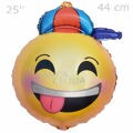 Balão Metal Emoji Menino - 44x64 cm Ref. 8586