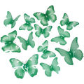 Borboleta Decorativa 12 unid. Ref. T-13 Cor:Verde