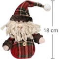 Enfeite de Natal - Papai Noel - Xadrez