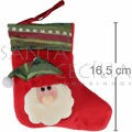 Enfeite de Natal - Bota Papai Noel LYB931