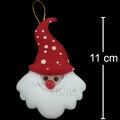 Enfeite de Natal - Cabeça Papai Noel 2 unid. NTA010043