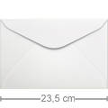 Envelope Convite Branco 50 unid. - 160 x 235mm