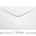 Envelope Ultramar Branco 100 unid. - 130 x 190mm