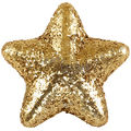 Enfeite de Natal - Estrelas com Glitter Ouro NTD13006 - 30 unid.